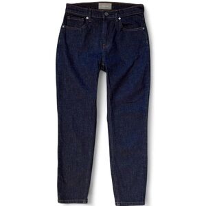 Everlane Skinny Ankle Cropped Dark Wash Jean